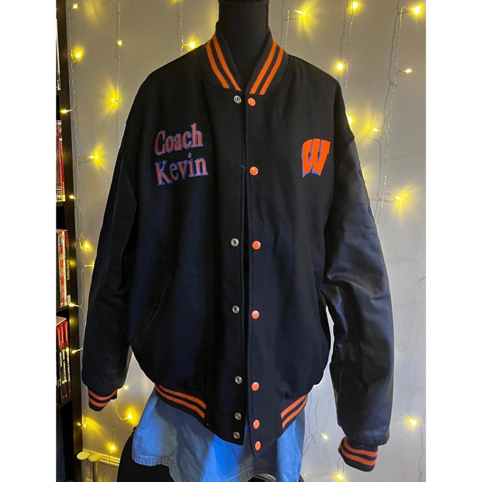 Vtg Football Coach Jacket